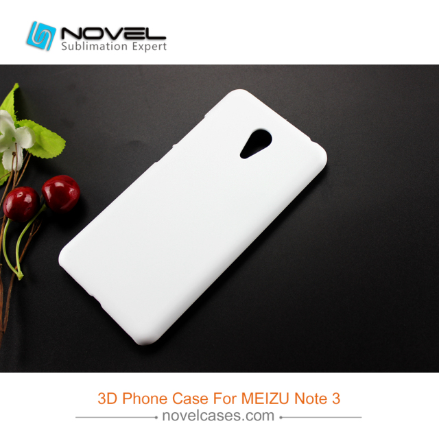 For Meizu Note 3 Customized Sublimation Blank 3D Plastic Phone Shell