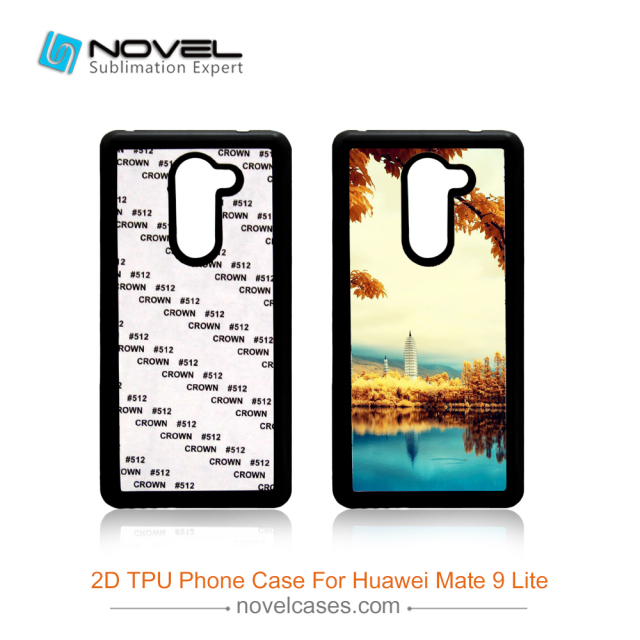 Custom Sublimation TPU Rubber Mobile Phone Case For Huawei Mate 9 Lite