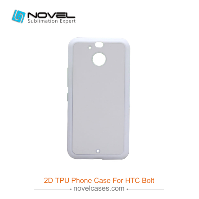 New Arrival Sublimation Blank 2D Rubber Phone Housing For HTC Bolt / 10 Evo