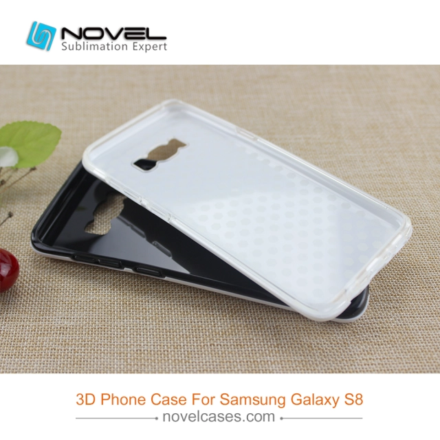 New Arrival 3D Blank Sublimation Heavy Duty 2in1 Cover Case For Galaxy S8