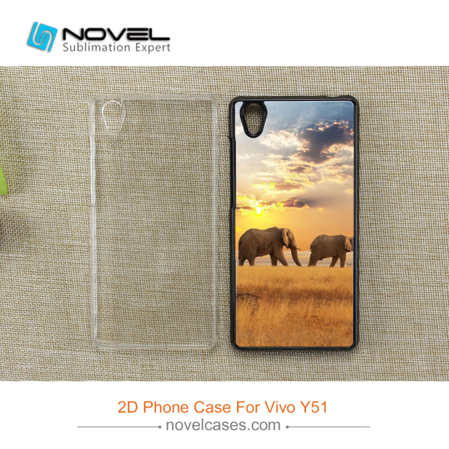 DIY Plastic 2D Sublimation phone shell for Vivo Y51