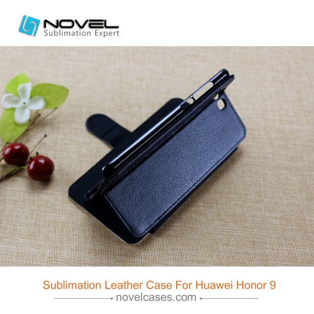 New Sublimation Blank Phone Wallet Flip Cover For Honor 9