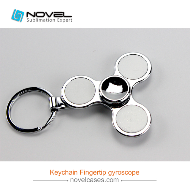 New Style Popular Sublimation Keychain Fingertip Gyroscope