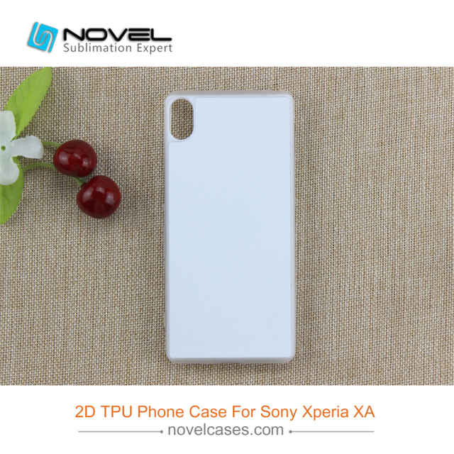 2D Sublimation Rubber Case For Sony Xperia XA,Custom Blank Phone Cover