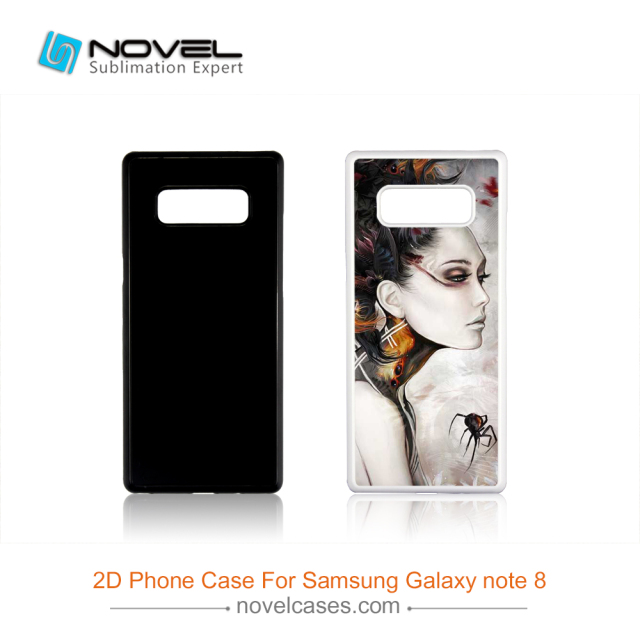 Sublimation 2D Plastic Phone Housing For Galaxy Note 8