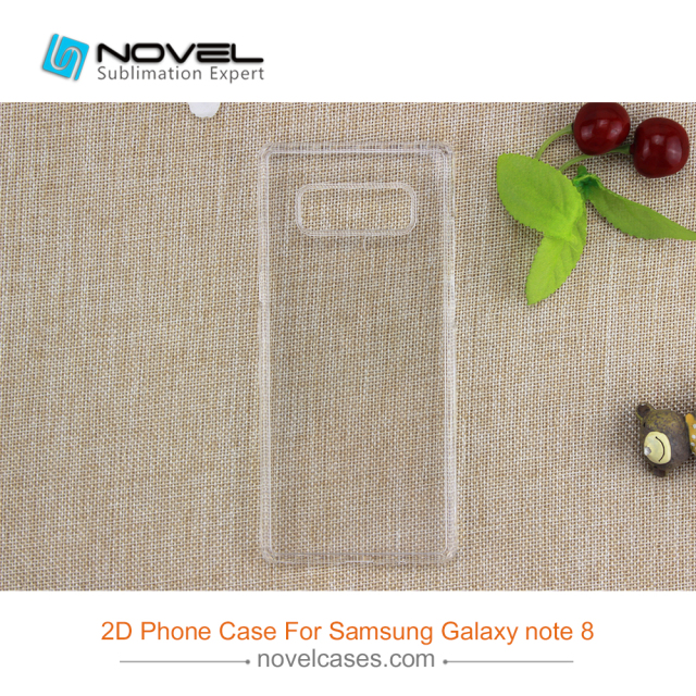 Sublimation 2D Plastic Phone Housing For Galaxy Note 8