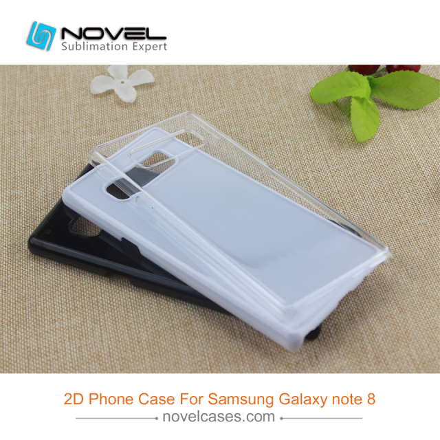 Sublimation 2D Plastic Phone Housing For Galaxy Note 8