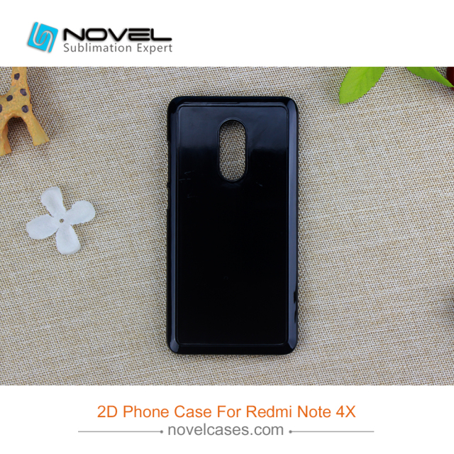 2D Sublimation Plastic Phone Back Case For Xiaomi Redmi Note 4X