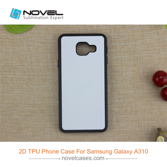 2D Sublimation Rubber TPU Phone Cover For Galaxy A3 2016(A310)