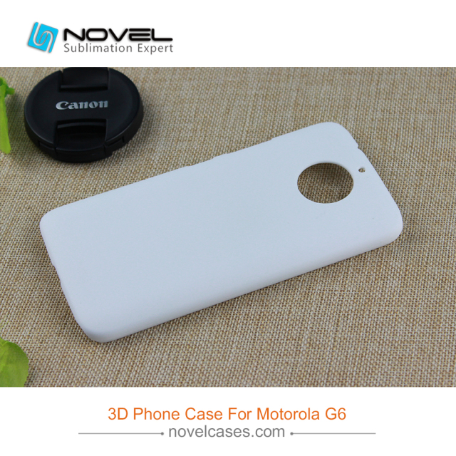 Newly Sublimation 3D Phone Back Cover For Moto G6