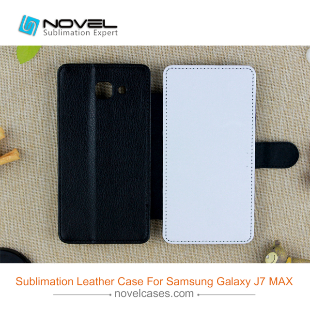 Sublimation Flip Wallet Case Card Holder For Galaxy J7 Max
