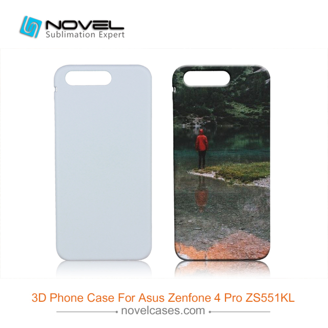 New Customs Sublimation 3D Plastic Case For Asus ZenFone 4 Pro ZS551KL