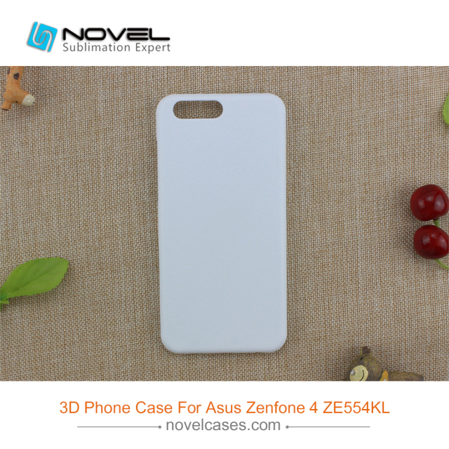 New DIY Sublimation 3D PC Mobile Phone Cover For Asus ZenFone 4 ZE554KL