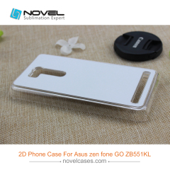 Cell Phone Cover Sublimation 2D Plastic Case For Asus Zenfone Go ZB551(5.5")