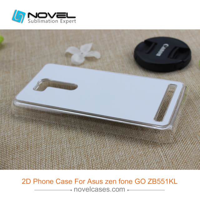 Cell Phone Cover Sublimation 2D Plastic Case For Asus Zenfone Go ZB551(5.5")