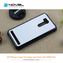 Cell Phone Cover Sublimation 2D Plastic Case For Asus Zenfone Go ZB551(5.5")