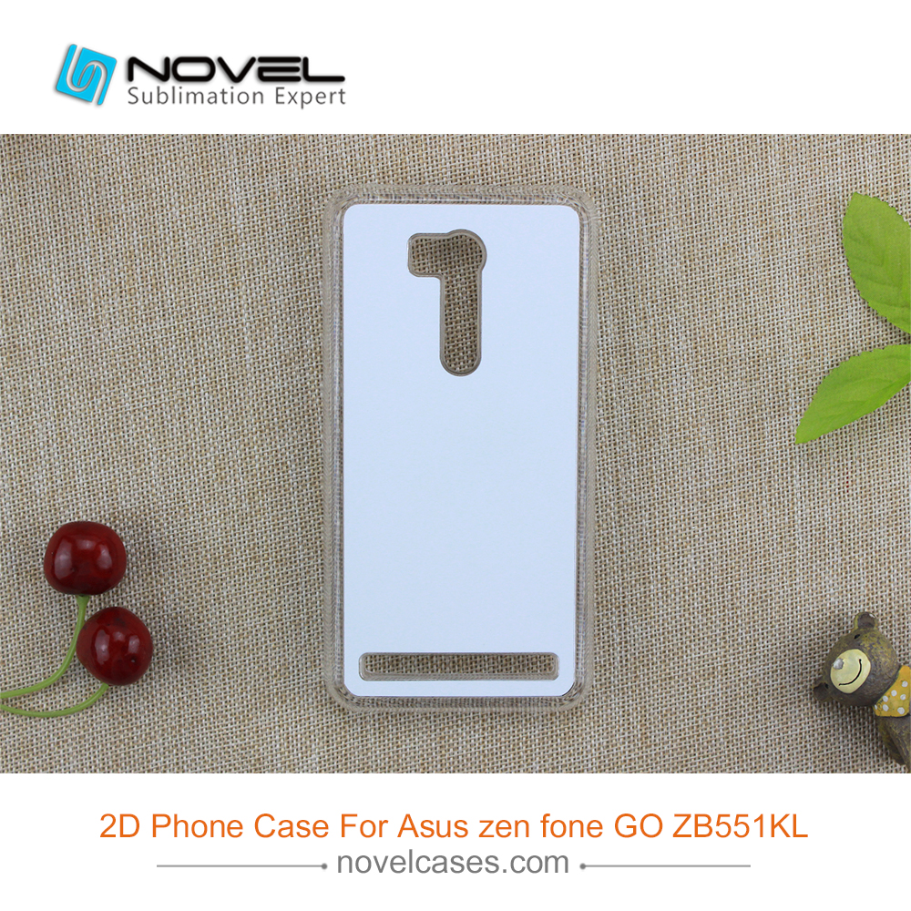 Cell Phone Cover Sublimation 2D Plastic Case For Asus Zenfone Go ZB551(5.5")