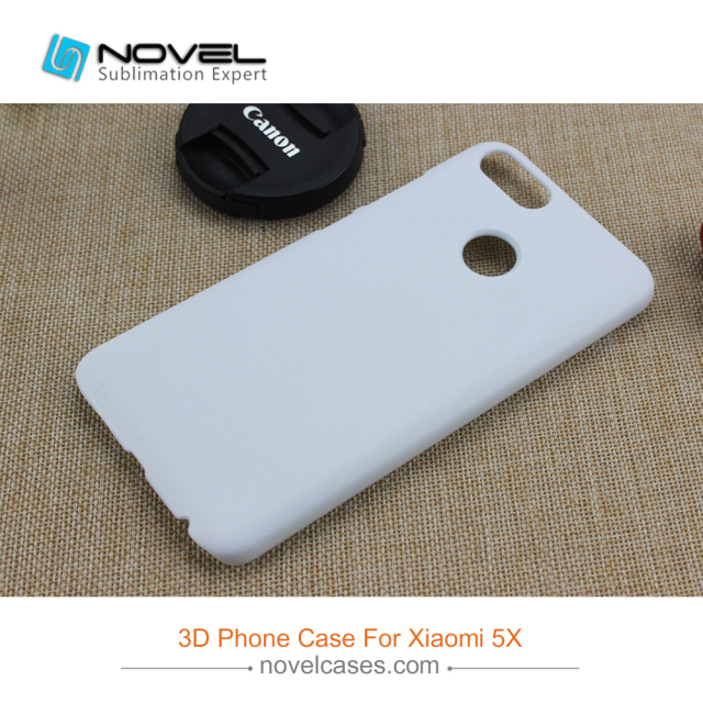 For Xiaomi 5X/A1 Plastic 3D Sublimation Blank Phone Case