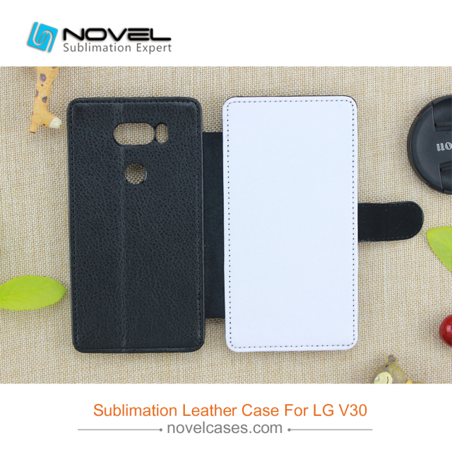 Custom Sublimation Leather Phone Wallet For LG V30