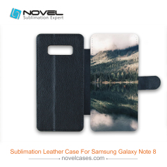 For Galaxy Note 8 DYE Sublimation PU Leather Phone Wallet