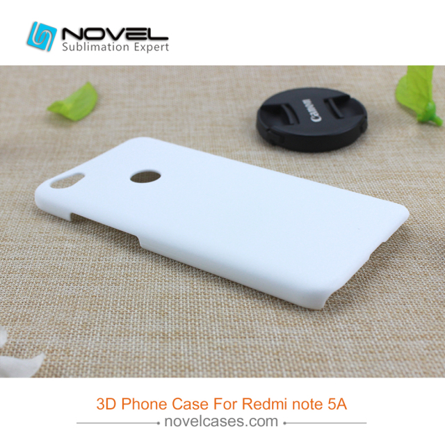 For Xiaomi Redmi Note 5A Prime/Y1 DIY Sublimation Blank 3D Phone Housing