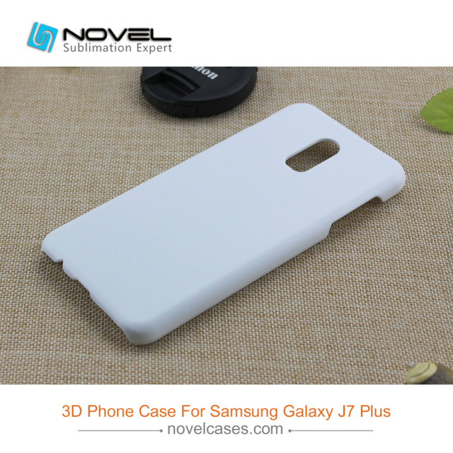 For Galaxy J7 Plus Plastic Sublimation 3D Phone Housing