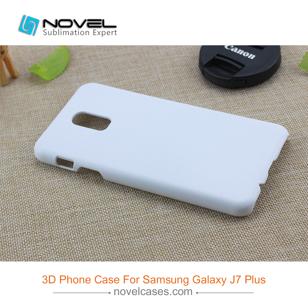 For Galaxy J7 Plus Plastic Sublimation 3D Phone Housing