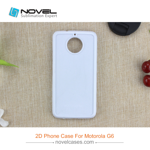 Sublimation 2D Plastic Phone Case For Moto G6