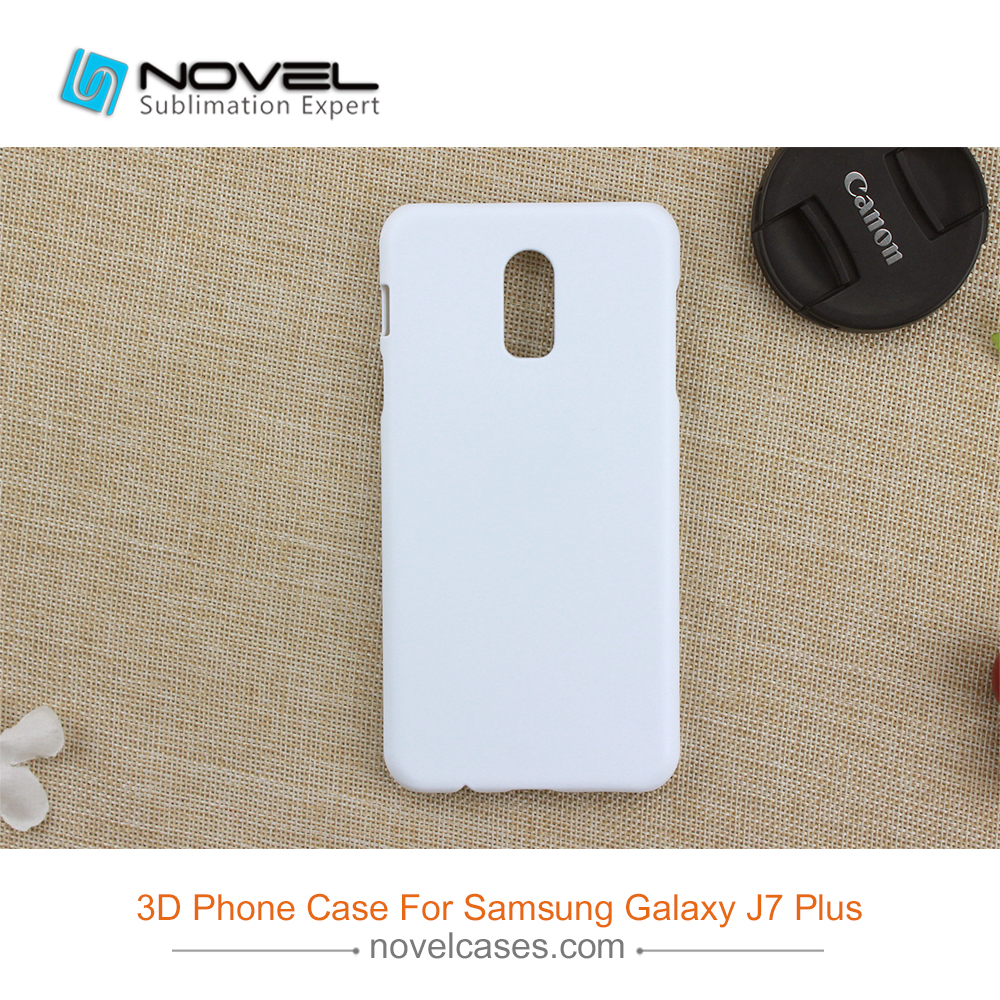 For Galaxy J7 Plus Plastic Sublimation 3D Phone Housing