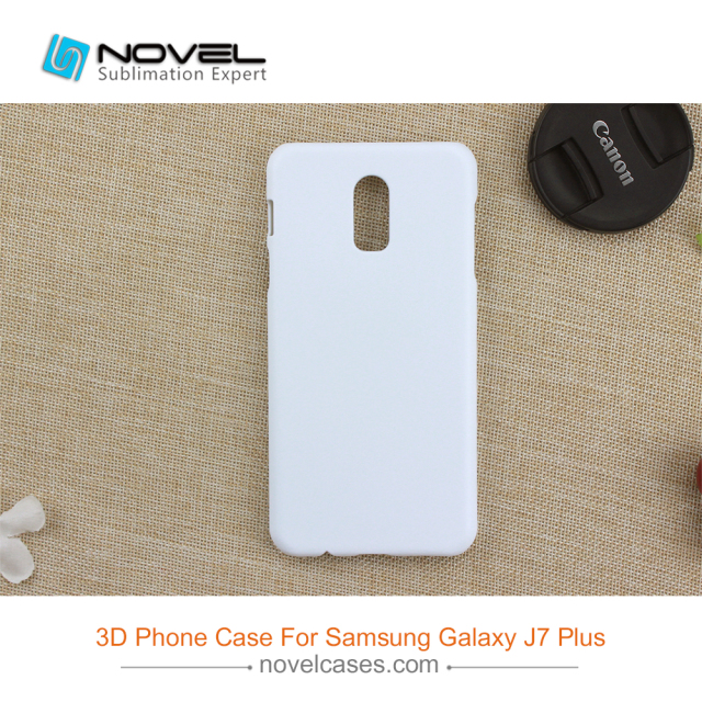 For Galaxy J7 Plus Plastic Sublimation 3D Phone Housing