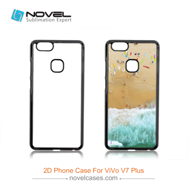 New Sublimation Blank PC Phone Back Cover For Vivo V7 Plus