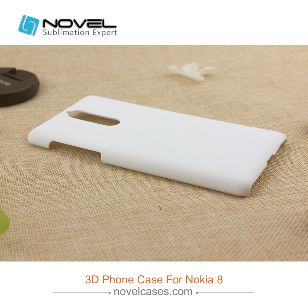 For Nokia 8 Sublimation 3D Blank Plastic Phone Case Cover