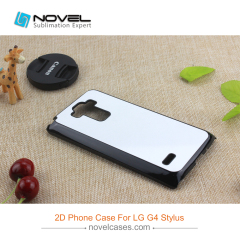 2D Plastic Sublimation Phone case For LG G4 Stylus