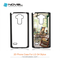 2D Plastic Sublimation Phone case For LG G4 Stylus