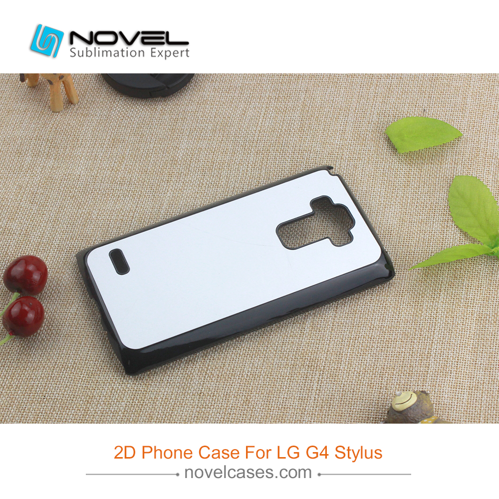 2D Plastic Sublimation Phone case For LG G4 Stylus