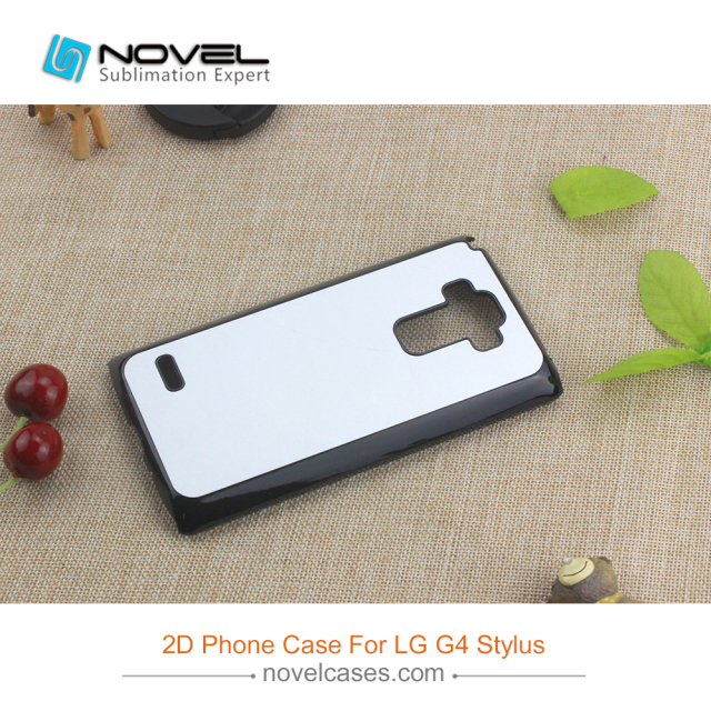 2D Plastic Sublimation Phone case For LG G4 Stylus