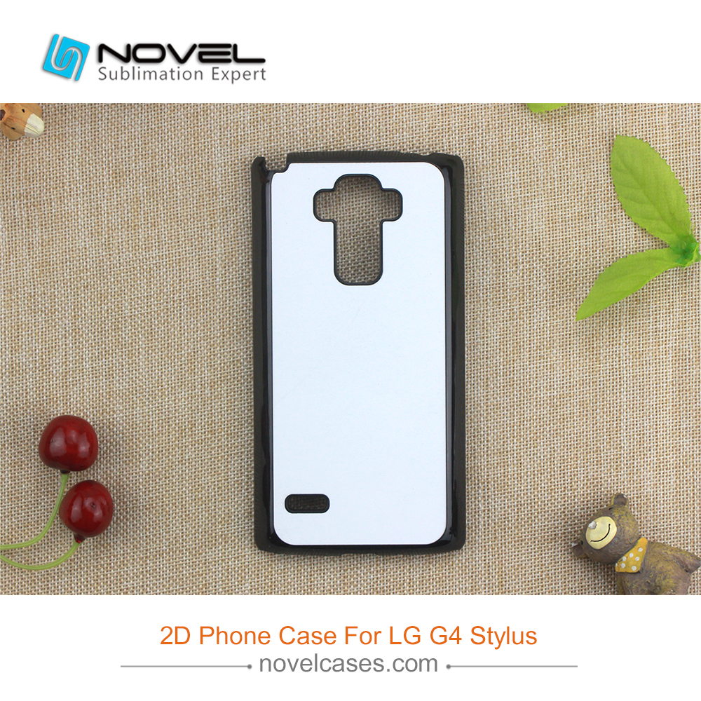 2D Plastic Sublimation Phone case For LG G4 Stylus