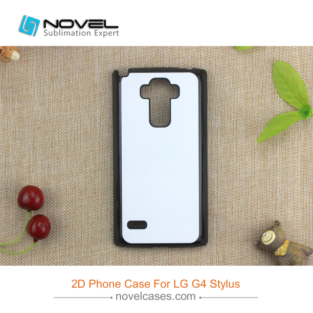 2D Plastic Sublimation Phone case For LG G4 Stylus
