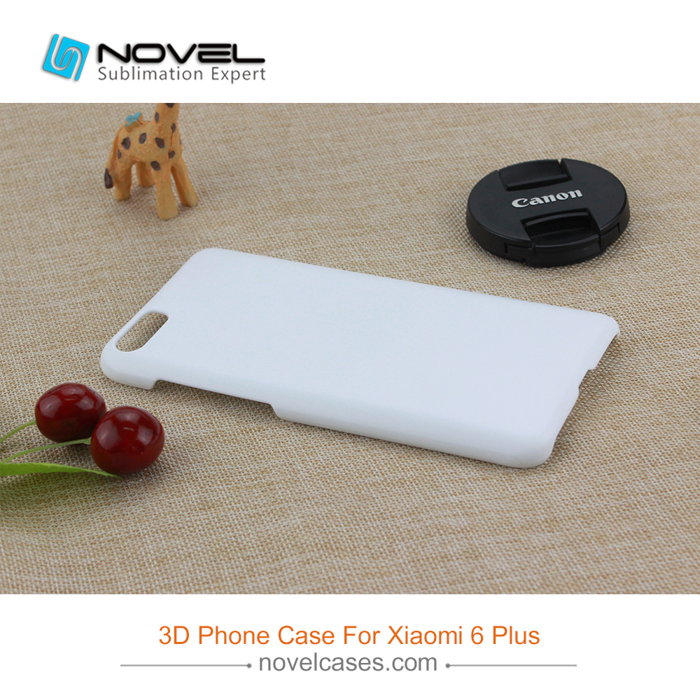 For Xiaomi Mi 6 Plus Sublimation 3D PC Smartphone Back Shell