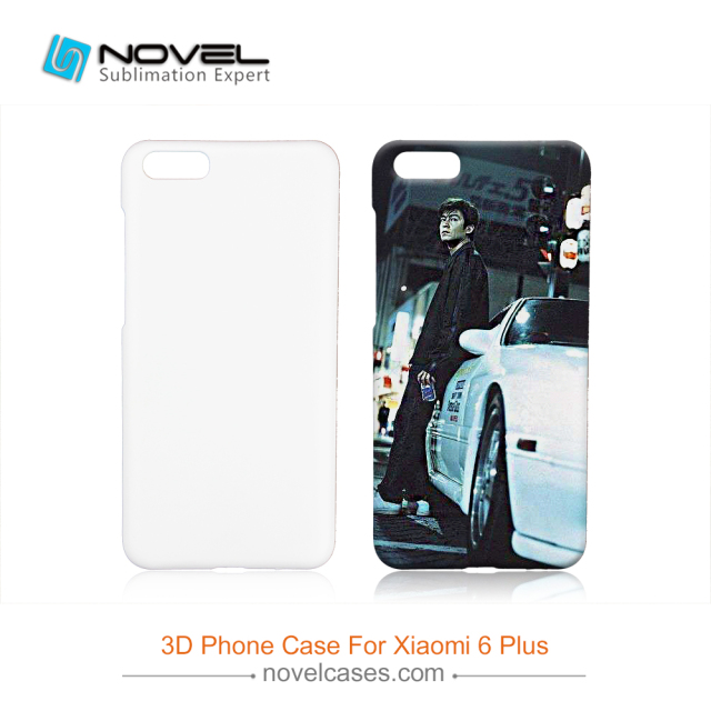 For Xiaomi Mi 6 Plus Sublimation 3D PC Smartphone Back Shell