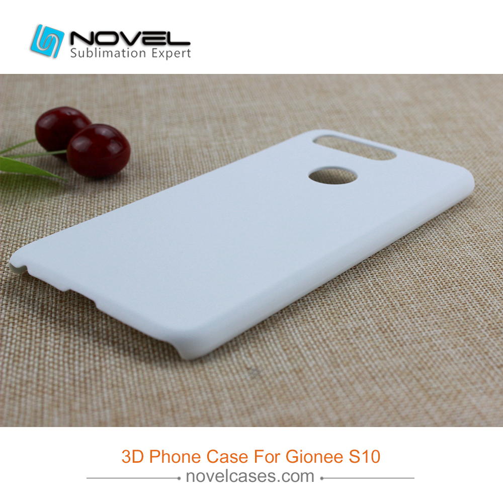 For Gionee Elife S10 3D Custom Sublimation Plastic Phone Cover