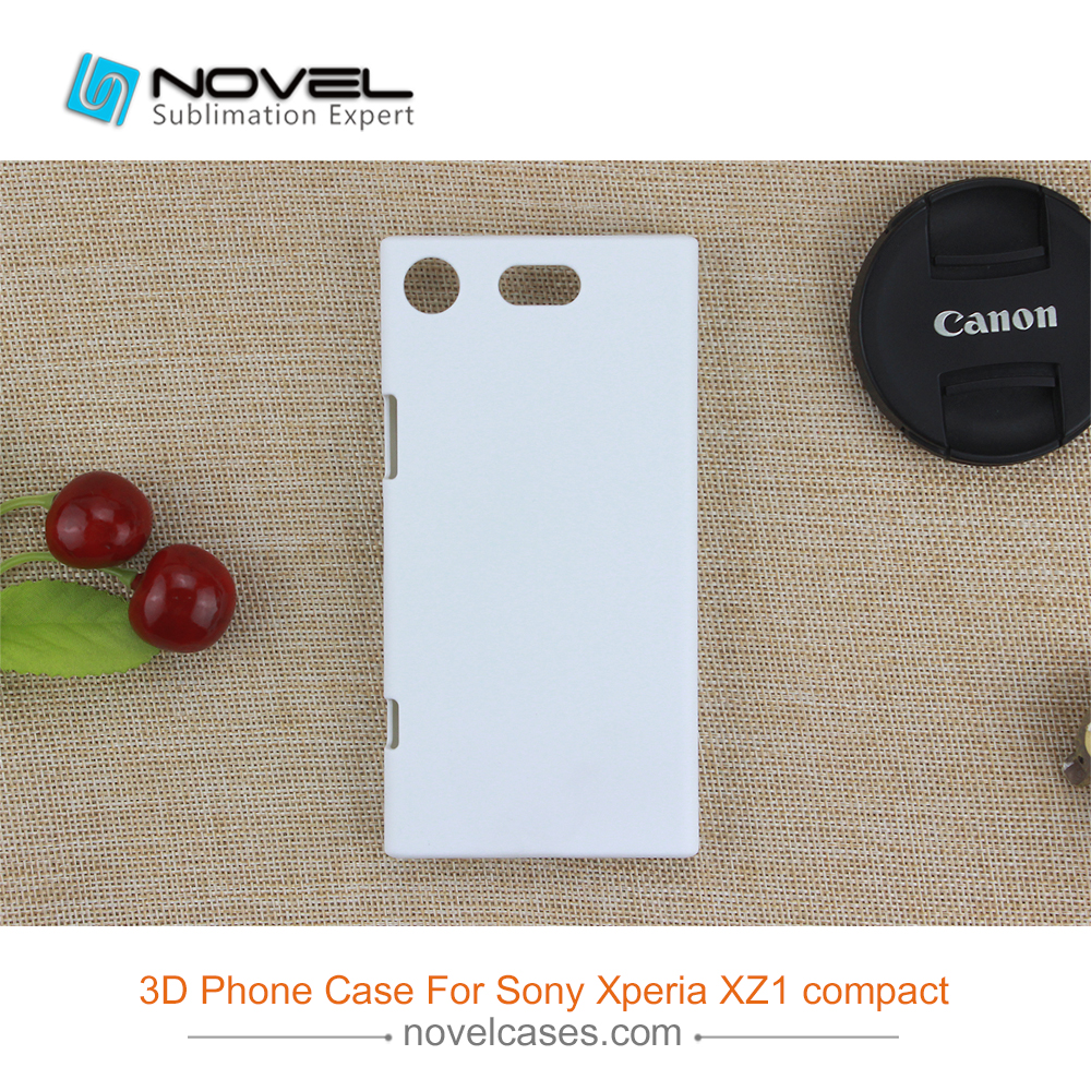For Sony  Xperia XZ1 Compact Sublimation 3D Hard Cell Phone Case