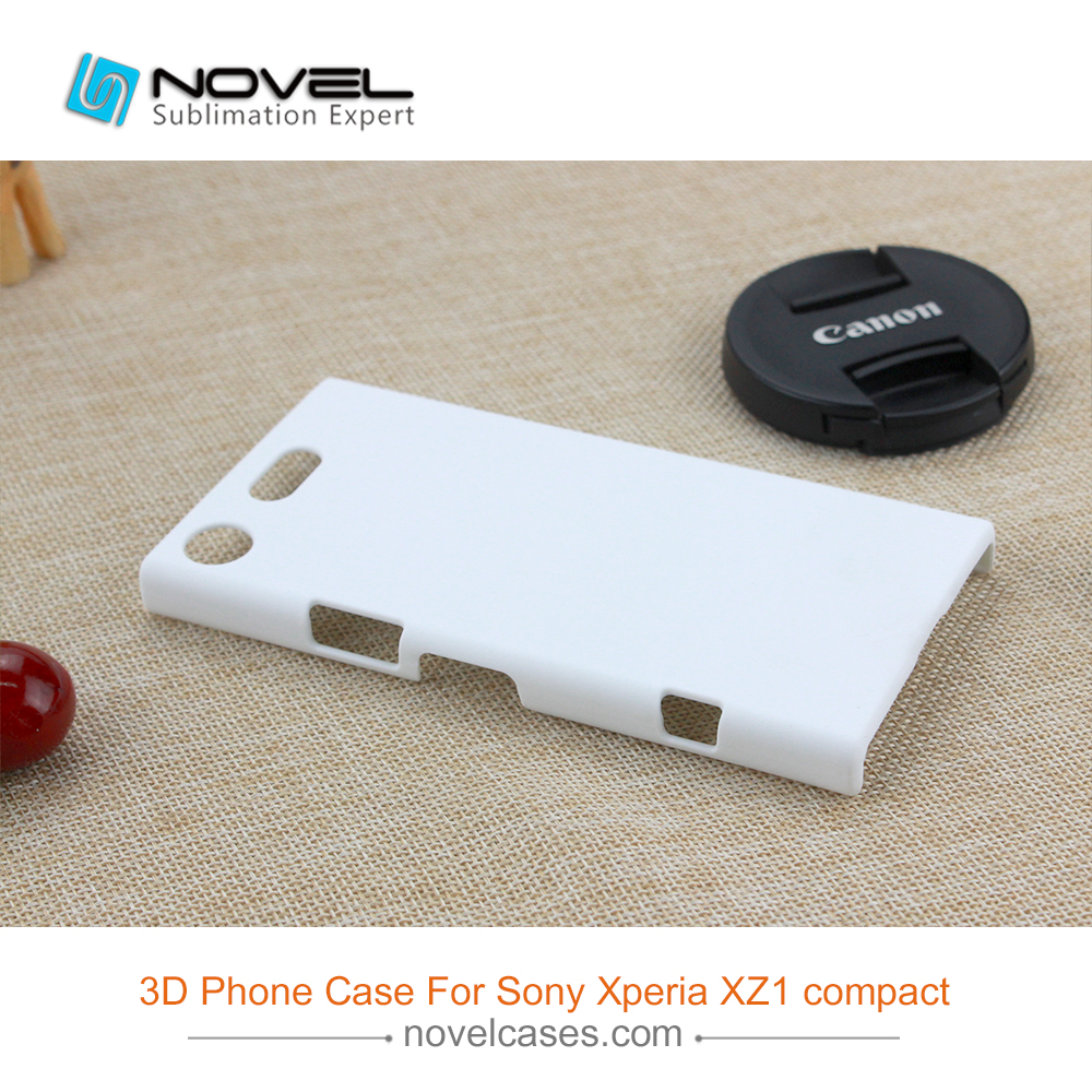 For Sony  Xperia XZ1 Compact Sublimation 3D Hard Cell Phone Case