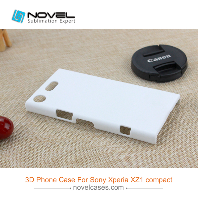 For Sony  Xperia XZ1 Compact Sublimation 3D Hard Cell Phone Case