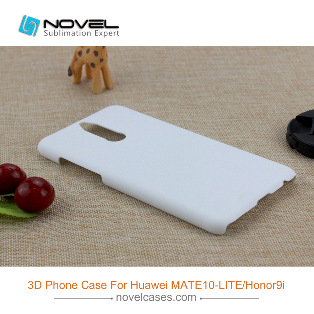 For Huawei Mate 10 Lite/Honor 9i Sublimation 3D Plastic Phone Back Cover