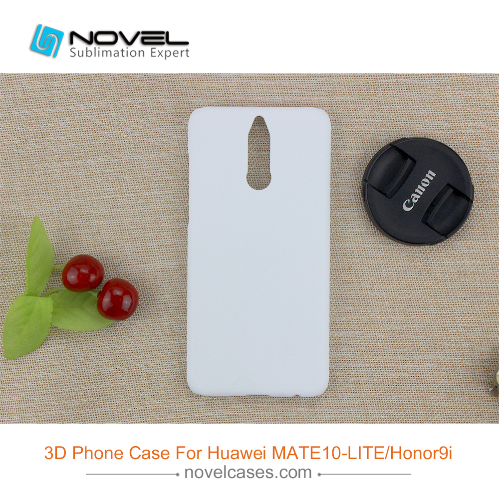 For Huawei Mate 10 Lite/Honor 9i Sublimation 3D Plastic Phone Back Cover