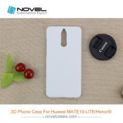 For Huawei Mate 10 Lite/Honor 9i Sublimation 3D Plastic Phone Back Cover