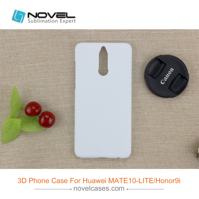 For Huawei Mate 10 Lite/Honor 9i Sublimation 3D Plastic Phone Back Cover