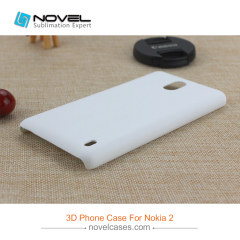 For Nokia 2 Custom Design Sublimation 3D PC Smartphone Case