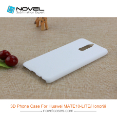 For Huawei Mate 10 Lite/Honor 9i Sublimation 3D Plastic Phone Back Cover
